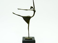 Statueta bronz balerina